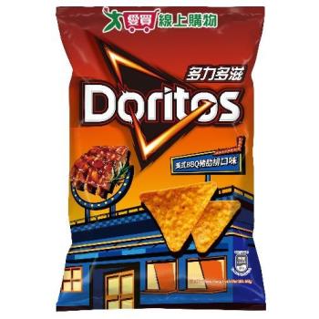 多力多滋BBQ豬肋排味玉米片90G【愛買】
