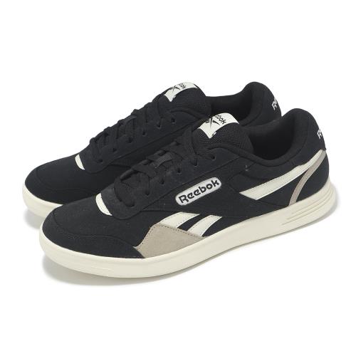 Reebok 休閒鞋 Court Advance CNVS 男鞋 女鞋 黑 米白 帆布 低筒 復古 情侶鞋 100074348