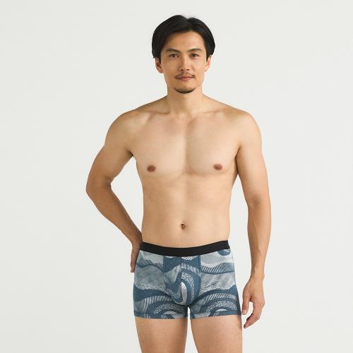 【Tani】男織帶印花平口褲29211