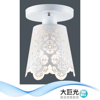 【大巨光】現代風 E27x1 半吸頂燈 單燈(BM-51814)