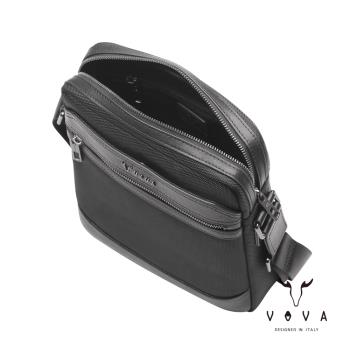 VOVA 沃汎 Axel 艾克瑟爾系列直式斜揹包 -黑色 VA138M005BK