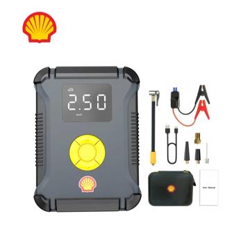 SHELL殼牌 4合1汽車急救電源打氣機 SL-AC002JP