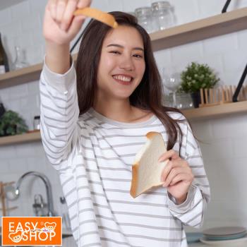 【EASY SHOP】Banana Pie-IN ECO-純棉家居女睡衣上下二件組-灰