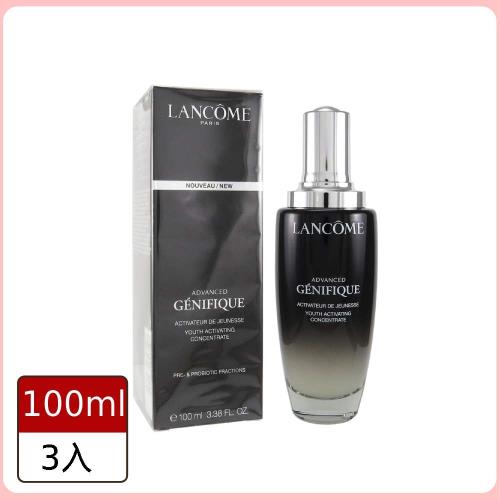 【LANCOME蘭蔻】超未來肌因賦活露 小黑瓶100ml*3入組