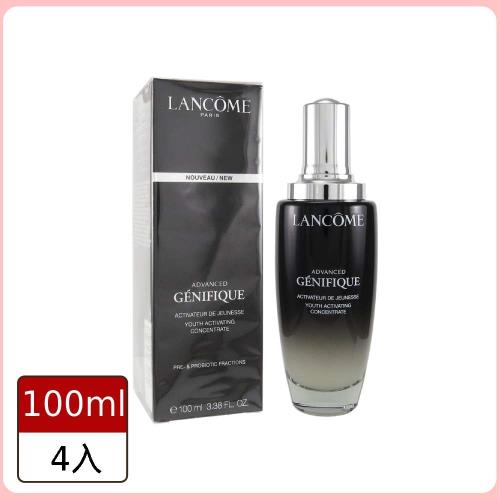 【LANCOME蘭蔻】超未來肌因賦活露 小黑瓶100ml*4入組
