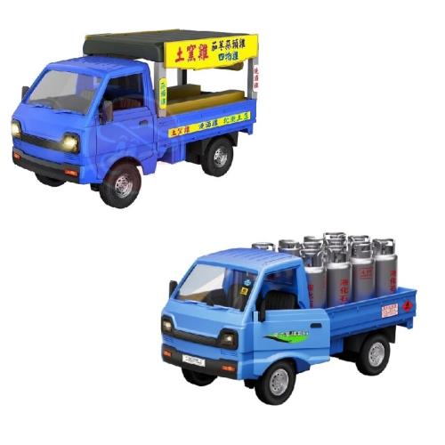 ( 兩款各一組 ) 瑪琍歐 仿真音效 發財車 小貨卡 遙控車 -土窯雞+送瓦斯 液化石油