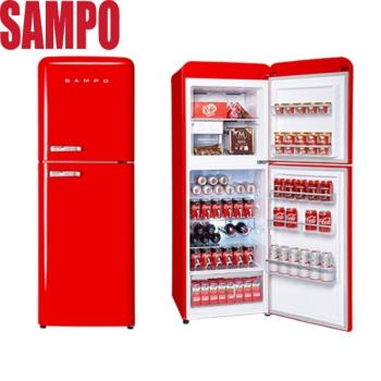 SAMPO 聲寶 210L雙門一級能變頻冰箱SR-C21D -含基本安裝+舊機回收