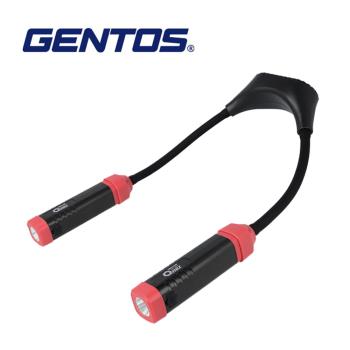 【Gentos】頸掛式工作燈 USB-C充電 400流明 IP64(OZ-R2X)