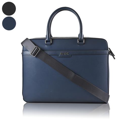 MICHAEL KORS COOPER 男款 防刮皮革手提/斜背二用電腦公事包-(新款任選)