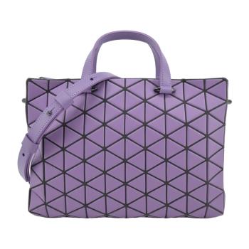 ISSEY MIYAKE 三宅一生 BAOBAO TONNEAU MATTE 斜揹包-淺紫色