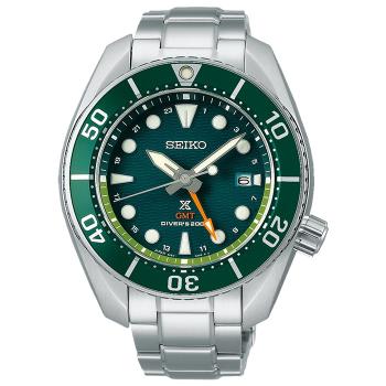 【SEIKO 精工】SFK003J1 Sumo太陽能 GMT 藍寶石鏡面 潛水男錶 5K65-0AA0G 45mm