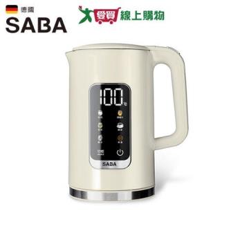 SABA 1.7L 智慧溫控快煮壺 SA-HK41【愛買】