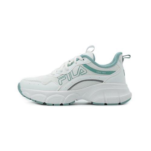 FILA 復古慢跑鞋 白綠 5-J933Y-161 女鞋 鞋全家福