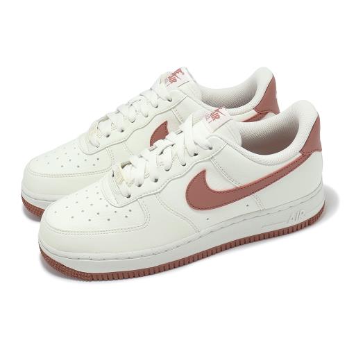 Nike 休閒鞋 Wmns Air Force 1 07 Next Nature 女鞋 AF1 米白 藕粉色 DC9486-105