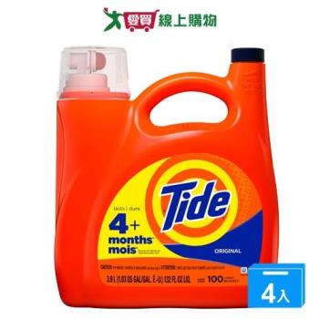 Tide汰漬2倍超濃縮洗衣精132ozx4入(箱)【愛買】