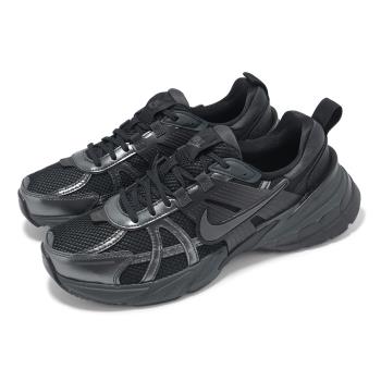 Nike 休閒鞋 V2K Run 男鞋 女鞋 黑 灰 復古 網布 運動鞋 HJ4497-001