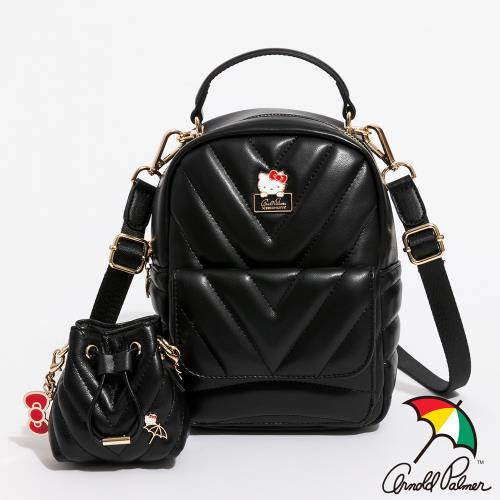 Hello Kitty - Arnold Palmer - 小後背包  Melody系列 - 黑色