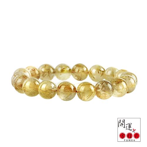 開運方程式-頂級天王鈦晶手珠11mm(強大自身財運)