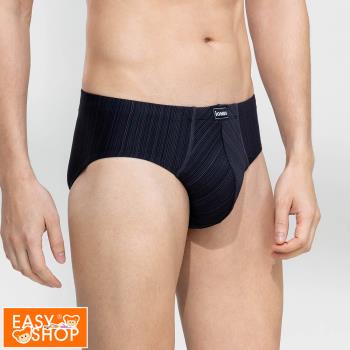 【EASY SHOP】iONNO-Marvelous系列-莫代爾透氣三角男內褲-黑-任