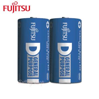 Fujitsu富士通 碳鋅1號電池(6顆入) R20 F-GP