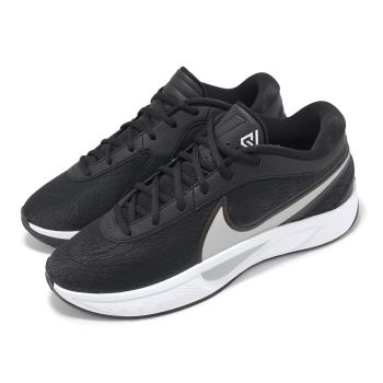 Nike 籃球鞋 Giannis Freak 6 EP 男鞋 黑 白 字母哥 氣墊 希臘怪物 運動鞋 FJ7807-002