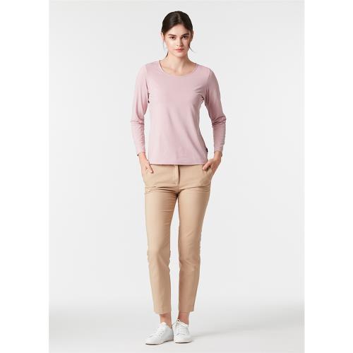 ST.MALO法式月領石墨烯溫控女上衣-獨