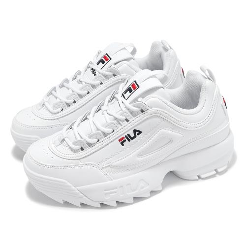 Fila 休閒鞋 Disruptor LL 1998 男鞋 女鞋 白 厚底 增高 鋸齒底 老爹鞋 斐樂 4C608Y121