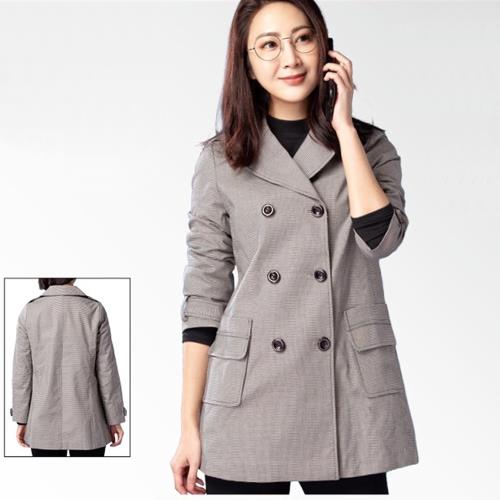 FIORE花蕾時尚雙排釦外套