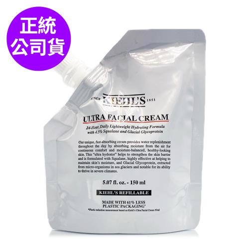 KIEHLS契爾氏 冰河醣蛋白舒敏修護保濕霜150ml (補充包) - 正統公司貨