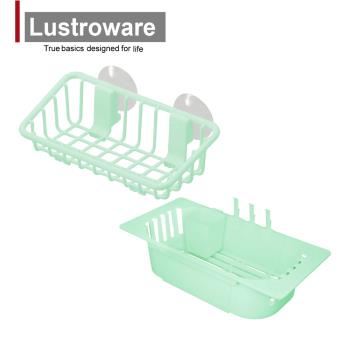 超值二入組【日本Lustroware】巖崎 廚房瀝水組(滴水盤架+菜瓜布架)(原廠總代理)