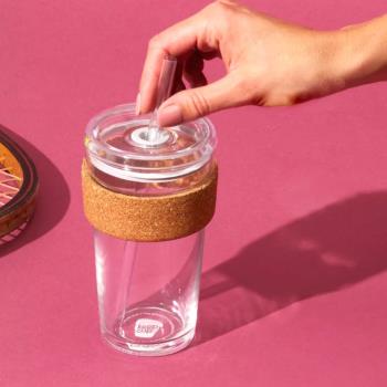 【澳洲 KeepCup】醇萃玻璃隨行杯 L 454ml- 軟木