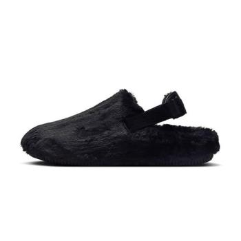 Nike Calm Mule SE 女 黑 絨毛 穆勒鞋 拖鞋 懶人鞋 勃肯鞋 休閒鞋 FZ3118-001