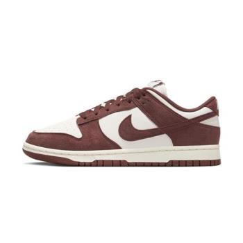 Nike Dunk Low 女 紅棕 運動 低筒 麂皮 休閒 復古 百搭 經典 Dunk 休閒鞋 HJ7673-001