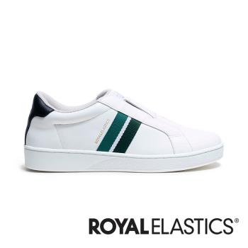ROYAL ELASTICS Bishop 白綠黑真皮運動休閒鞋 (男) 01742-049