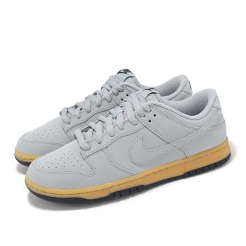 Nike 休閒鞋 Dunk Low Retro SE 男鞋 狼灰 橡皮黃 黑 低筒 皮革 HQ1932-001