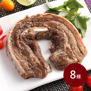八方行-客家巖燒豬肉8條組(400g/條)