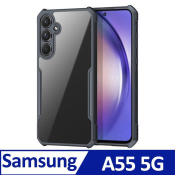 XUNDD 甲蟲系列 SAMSUNG Galaxy A55 5G 防摔保護軟殼 炫酷黑