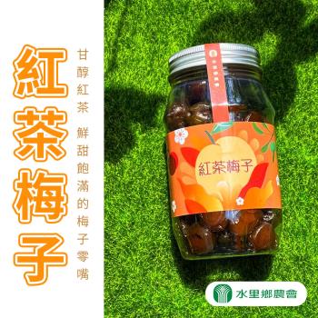 水裡農會 紅茶梅子(隨手罐)-330g-罐 (3罐組)