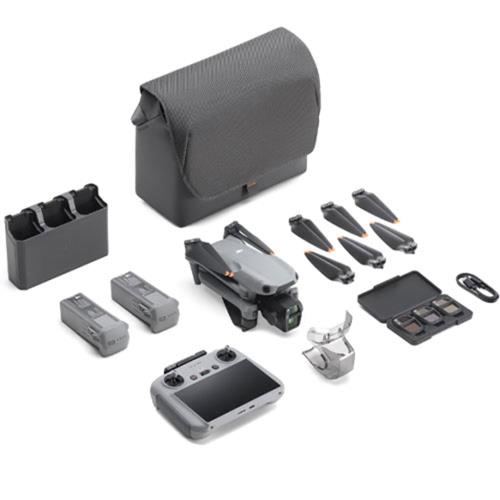 DJI 大疆AIR 3S 暢飛套裝(含 RC2 螢幕遙控器,公司貨)+2年版 CARE 隨心換+128G U3卡