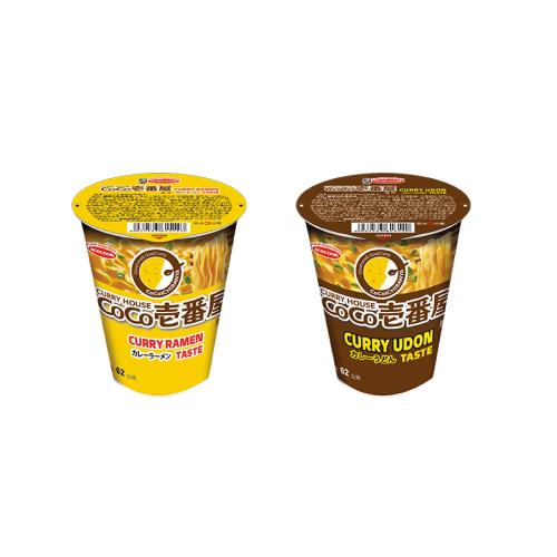 CoCo壱番屋 咖哩麵/咖哩烏龍麵杯麵 (62g-12杯/組)