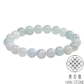 【漢石齋】天然翡翠A貨 多色手珠手串 冰糯種(7.5-8mm/ 21 pcs)