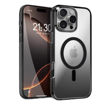 DAPAD for iPhone16 Pro Max 專利傳感技術磁吸保護殼-透黑