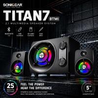 【SonicGear】Titan7 泰坦星七號 2.1聲道 幻彩藍牙無線多媒體音箱