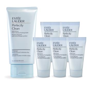 ESTEE LAUDER 雅詩蘭黛 細緻煥採雙效淨化潔面乳(150ml+30mlX5)
