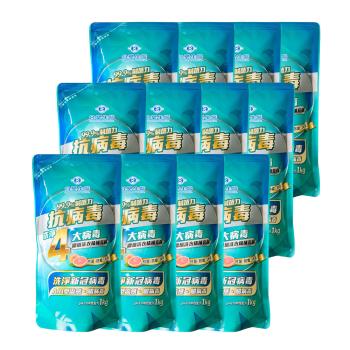 臺塑生醫BioLead抗病毒濃縮洗衣精補充包1kg(12包入)