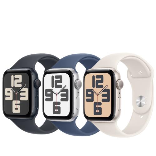 APPLE  Watch  SE2  GPS  44mm 鋁金屬錶殼/運動錶帶(S/M)