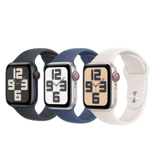 APPLE  Watch  SE2  LTE  40mm 鋁金屬錶殼/運動錶帶(M/L)