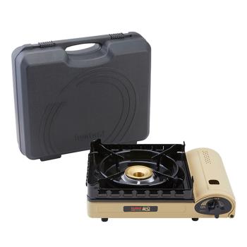 日本巖谷 Iwatani KAZE風丸 磁式瓦斯爐 3.5kw 沙色 附收納盒/臺 CB-KZ-3