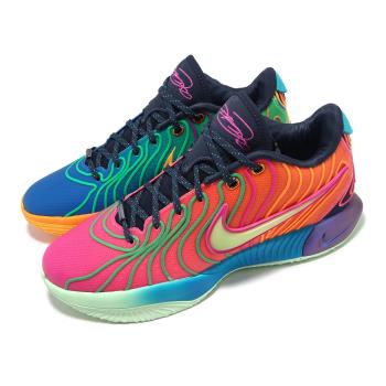 Nike 籃球鞋 LeBron 21 XXI EP Optimism 男鞋 彩色 鴛鴦 LBJ HF5352-400