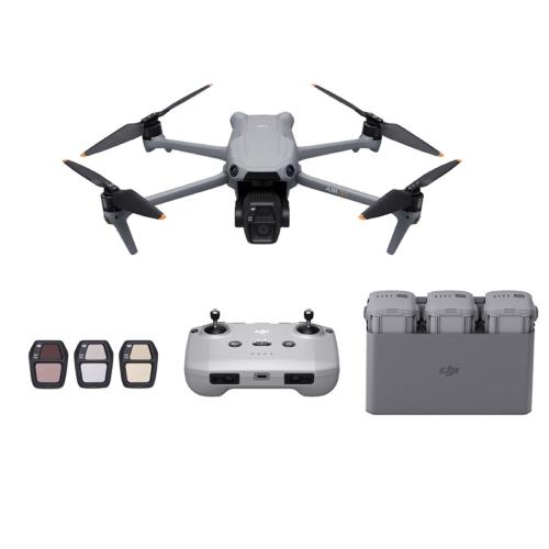 DJI AIR 3S 暢飛套裝 空拍機/無人機 公司貨+DJI CARE 二年版 送256G+專用停機坪+帶屏遙控器掛繩+遙控器鋼化膜